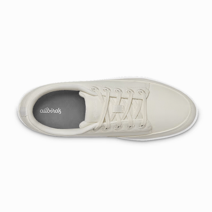 Allbirds - Canvas Pacers- Natural White (Blizzard Sole) sleek everyday shoe design