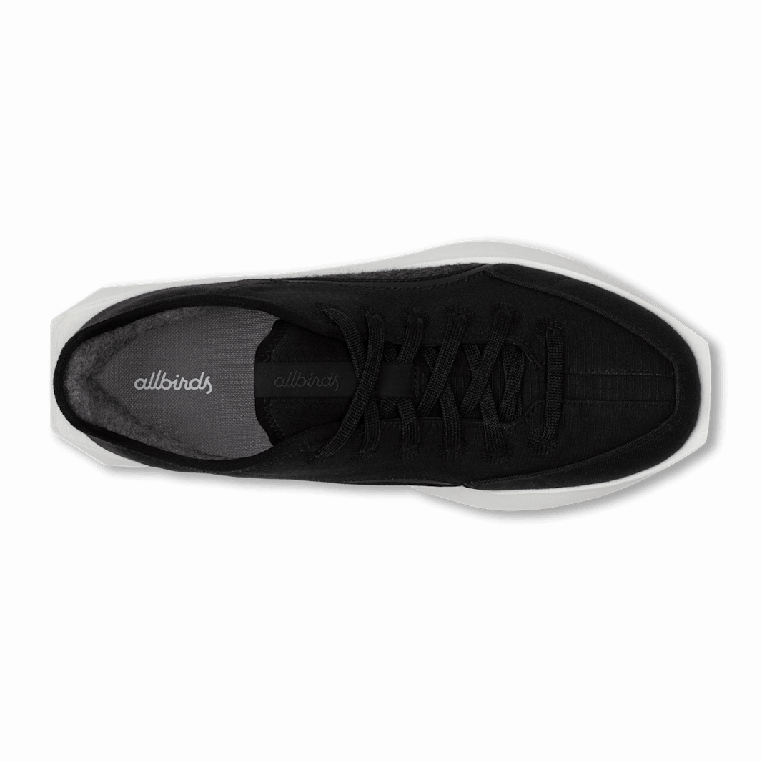 Allbirds - Men's Risers - Natural Black (Blizzard Sole) casual comfortable footwear