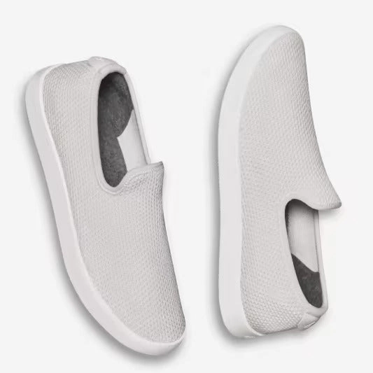Allbirds - Men's Tree Loungers - Kaikoura White (White Sole) sleek everyday shoe design