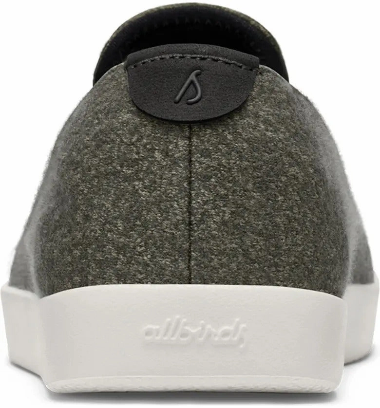 Allbirds - Men's Wool Loungers -  Dark Jungle/ Natural White sleek everyday shoe design