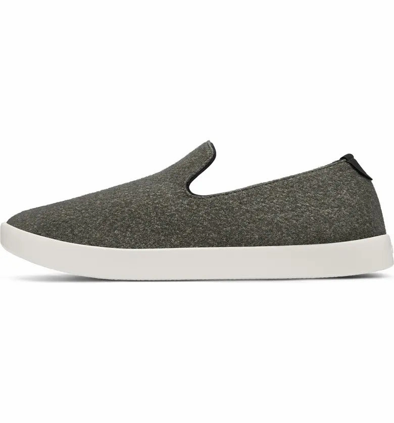 Allbirds - Men's Wool Loungers -  Dark Jungle/ Natural White Allbirds casual shoe styles
