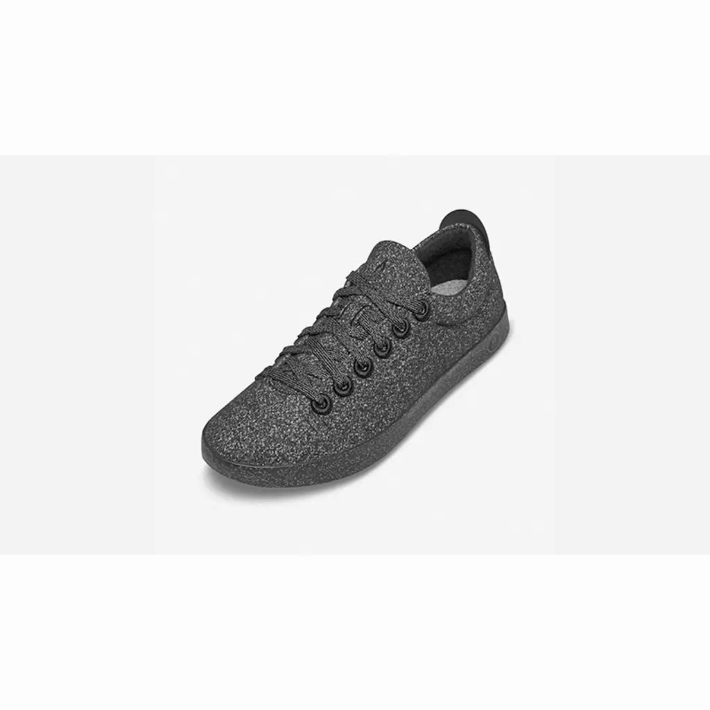 Allbirds - Men's Wool Pipers - Raven (Black Sole) sleek everyday shoe design