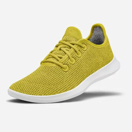 Allbirds - Tree Runners - Elephant Grass (White Sole) sleek everyday shoe design