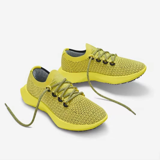 ALLBIRDS - Women's Tree Dasher 2 - Buoyant Yellow (Buoyant Yellow Sole) sleek everyday shoe design