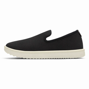 Allbirds - Women's  Wool Lounger Woven - Natural Black (Natural White Sole) Allbirds casual shoe styles