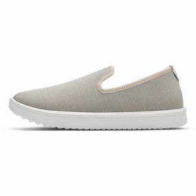 Allbirds - Women's Wool Lounger Woven - Pewter Grey (Blizzard Sole) Allbirds eco-friendly footwear