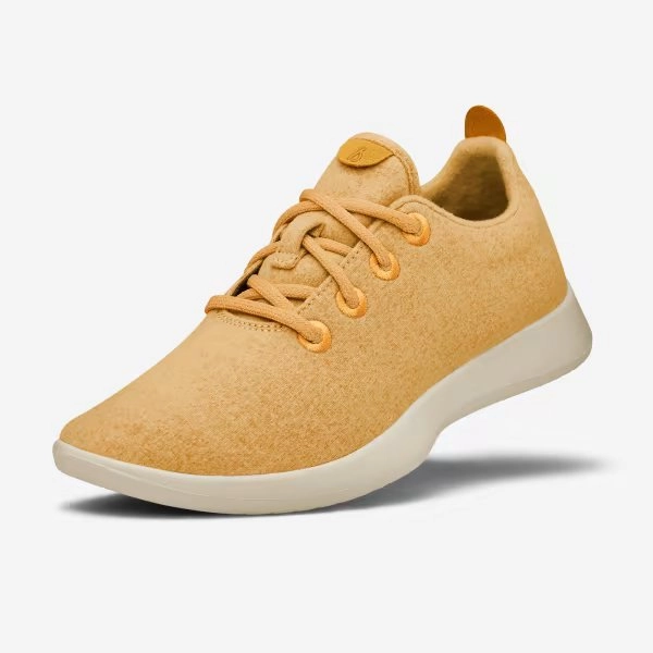 Allbirds - Women's Wool Runners - Tuke Honey (Cream Sole) sleek everyday shoe design