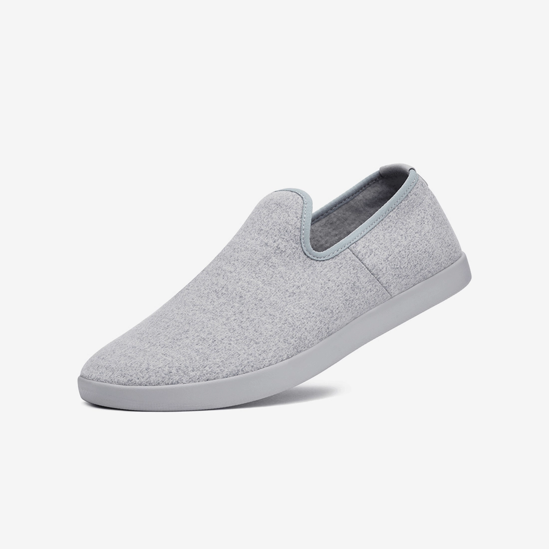 ALLBIRDS - Womens Wool Lounger - Light Grey sleek everyday shoe design