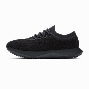 Allbirds - Wool Dasher Fluff Mizzles - Natural Black (Natural Black Sole) Allbirds eco-friendly footwear
