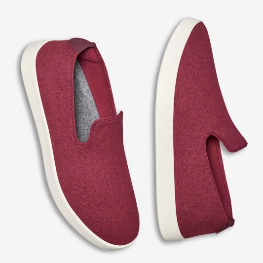 Allbirds - Wool Loungers - Hazy Burgundy (Natural White Sole) sleek everyday shoe design