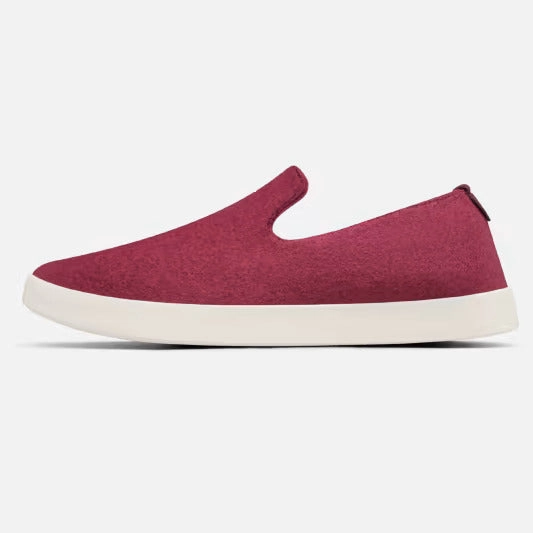Allbirds - Wool Loungers - Hazy Burgundy (Natural White Sole) Allbirds casual shoe styles