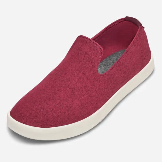 Allbirds - Wool Loungers - Hazy Burgundy (Natural White Sole) sleek everyday shoe design