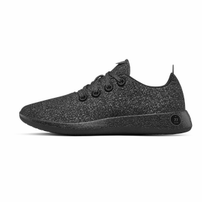 ALLBIRDS - Wool Runners - Raven (Black Sole) Allbirds casual shoe styles