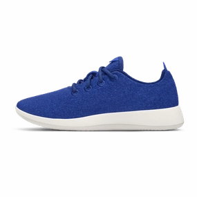 Allbirds -  Wool Runners: Hazy Cobalt (Cream Sole) Allbirds casual shoe styles