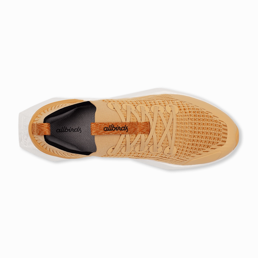 Allbirds Men's Tree Flyer 2 - Forage Tan (Blizzard Sole) sleek everyday shoe design