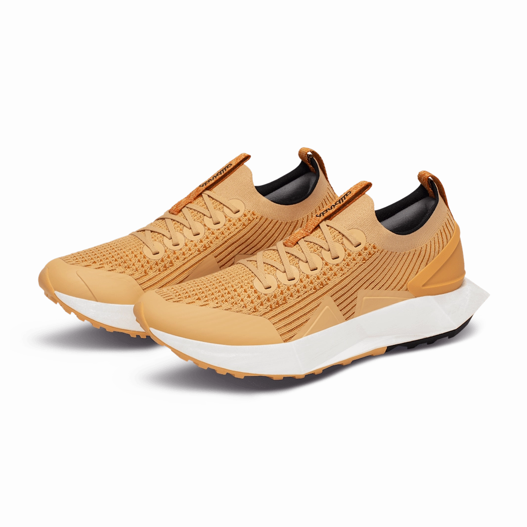 Allbirds Men's Tree Flyer 2 - Forage Tan (Blizzard Sole) sleek everyday shoe design