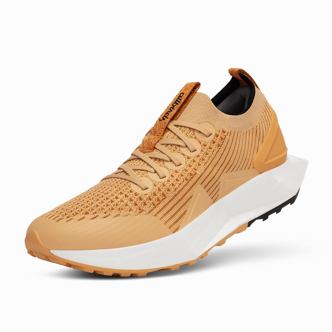 Allbirds Men's Tree Flyer 2 - Forage Tan (Blizzard Sole) Allbirds casual shoe styles