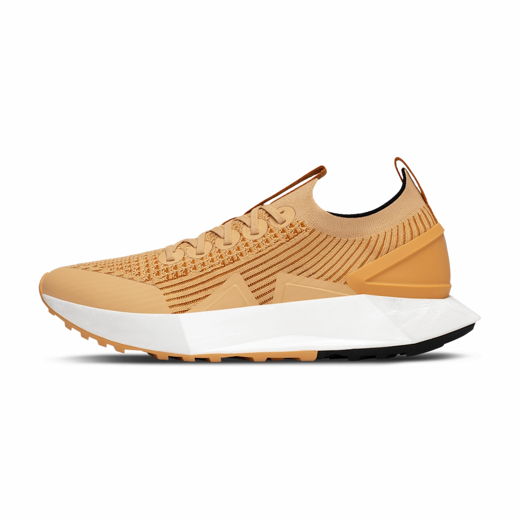 Allbirds Men's Tree Flyer 2 - Forage Tan (Blizzard Sole) sleek everyday shoe design