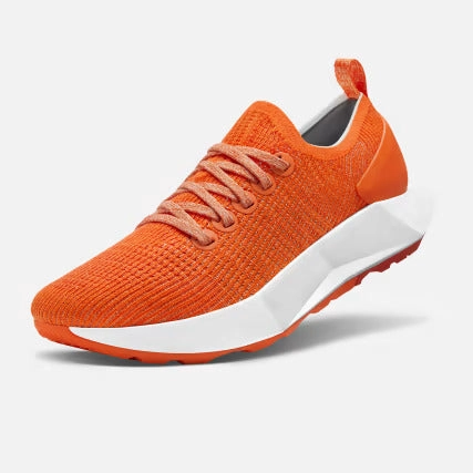 Allbirds Men's Tree Flyers - Buoyant Orange (Blizzard Sole) EX sleek everyday shoe design