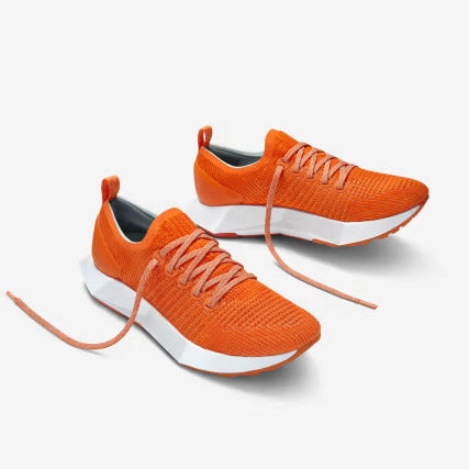 Allbirds Men's Tree Flyers - Buoyant Orange (Blizzard Sole) EX sleek everyday shoe design