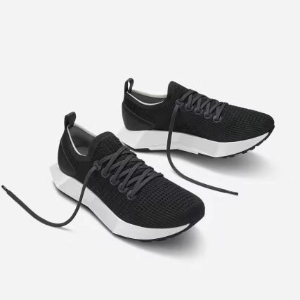 Allbirds Men's Tree Flyers -Natural Black (Blizzard Sole) sleek everyday shoe design