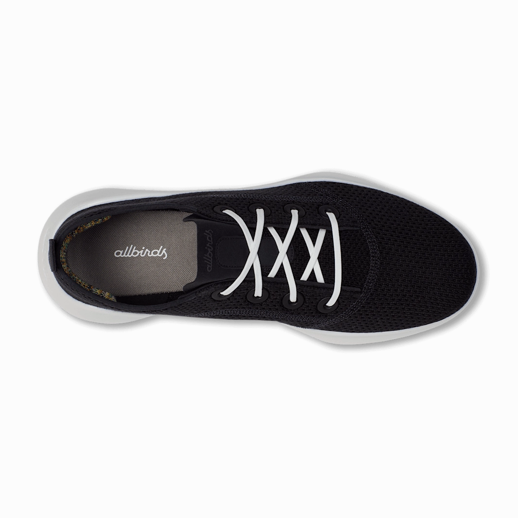 Allbirds Superlight Tree Runners- LIMITED EDITION: Natural Black (Blizzard Sole) sleek everyday shoe design