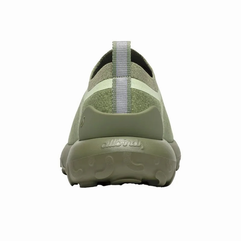 Allbirds Trail Runners SWT - Clam Cargo (Forge Green sole) casual comfortable footwear