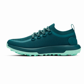 Allbirds Trail Runners SWT - Deep Emerald (Buoyant Mint Sole) Allbirds eco-friendly footwear