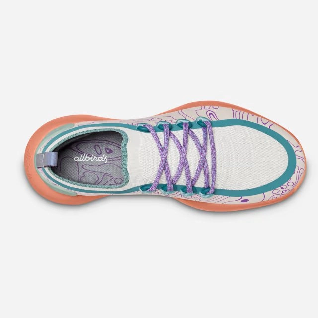 Allbirds Trail Runners SWT - Forager White (Humid Rust Sole) sleek everyday shoe design