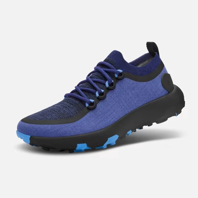 Allbirds Trail Runners SWT - Hazy Cobalt (Ultramarine Sole) sleek everyday shoe design