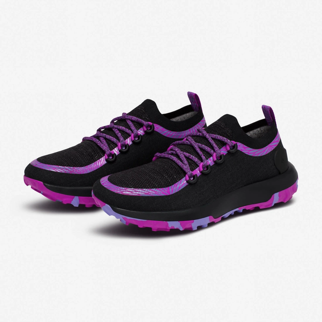 Allbirds Trail Runners SWT - Joshua Tree (Chia Purple Sole) casual comfortable footwear