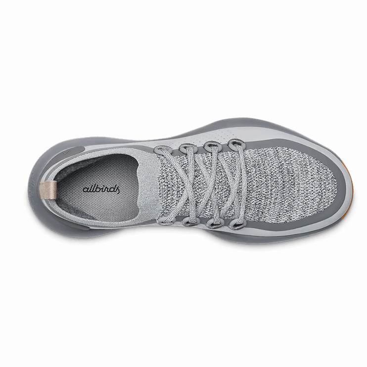 Allbirds Trail Runners SWT - Medium Grey (Rugged Khaki Sole) sleek everyday shoe design