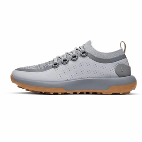 Allbirds Trail Runners SWT - Medium Grey (Rugged Khaki Sole) Allbirds casual shoe styles