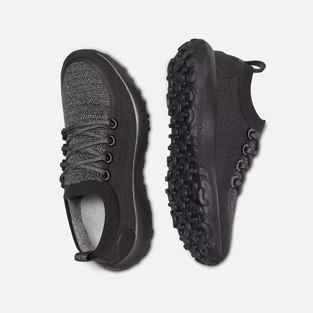 Allbirds Trail Runners SWT - Natural Black (Black Sole) EX sleek everyday shoe design