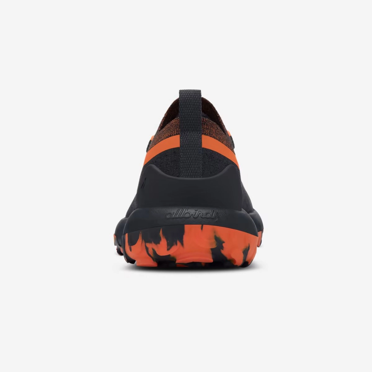 Allbirds Trail Runners SWT - Natural Black (Buoyant Orange Sole) sleek everyday shoe design