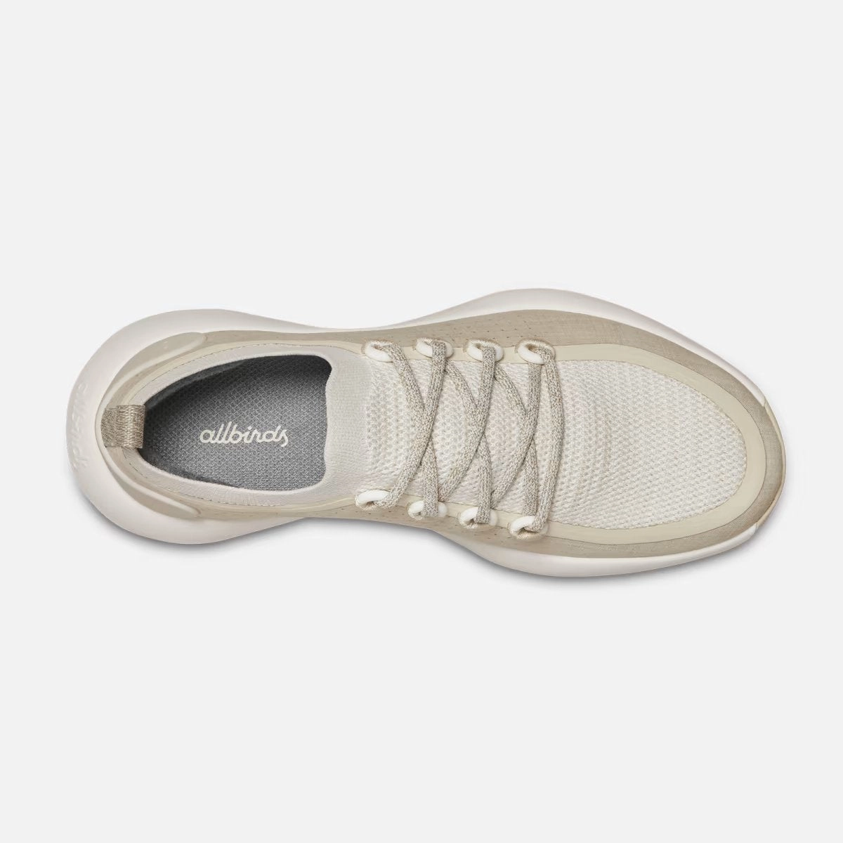 Allbirds Trail Runners SWT - Natural White (Cream Sole) sleek everyday shoe design