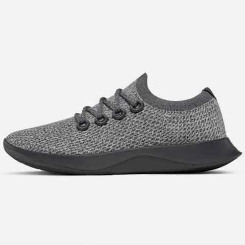 Allbirds Tree Dasher 1 - Heathered Grey (Dark Grey Sole) Allbirds casual shoe styles