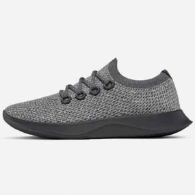 Allbirds Tree Dasher 1 - Heathered Grey (Dark Grey Sole) Allbirds casual shoe styles