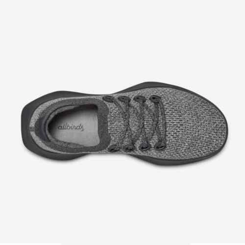 Allbirds Tree Dasher 1 - Heathered Grey (Dark Grey Sole) sleek everyday shoe design