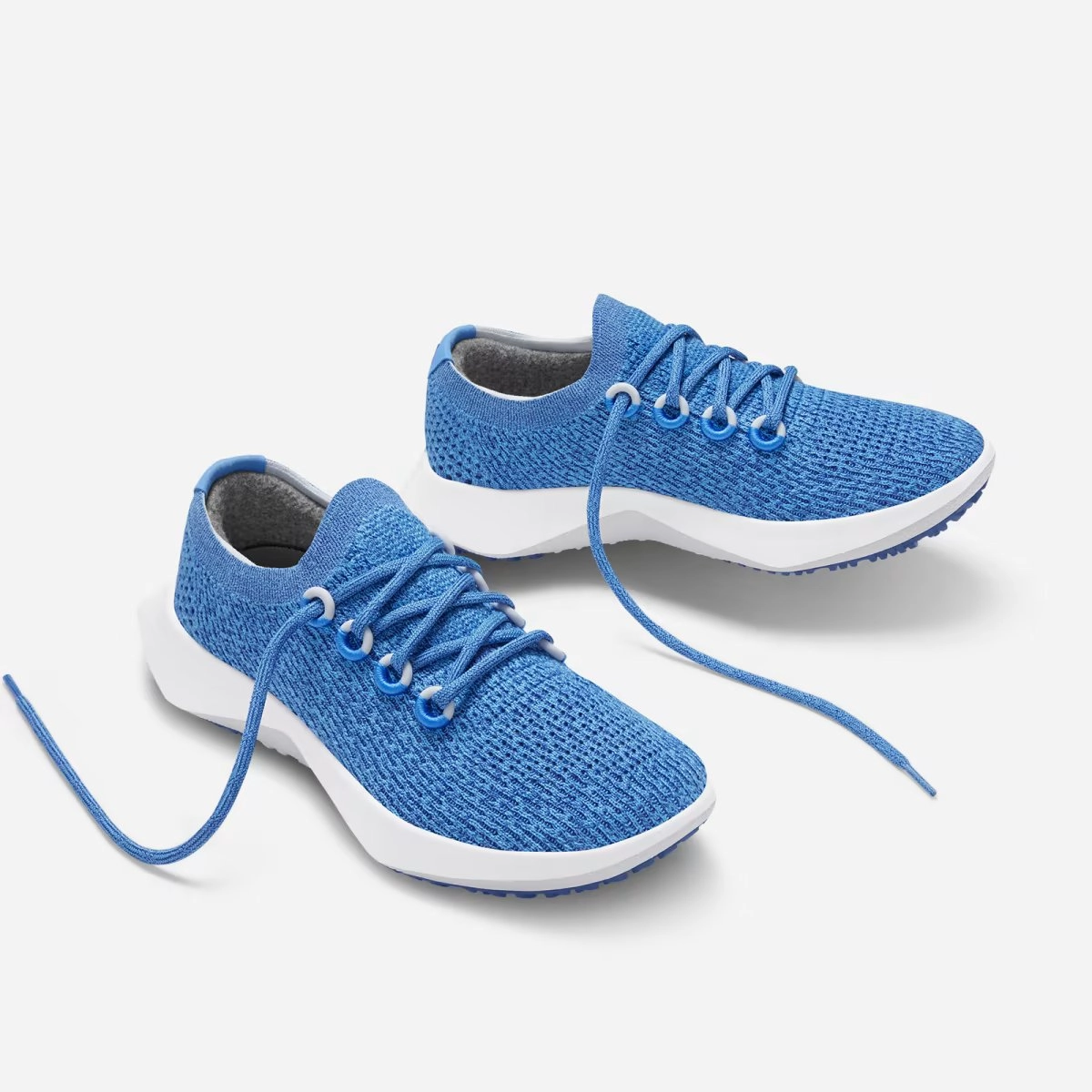 Allbirds Tree Dasher 2 - Buoyant Blue (Blizzard Sole) sleek everyday shoe design
