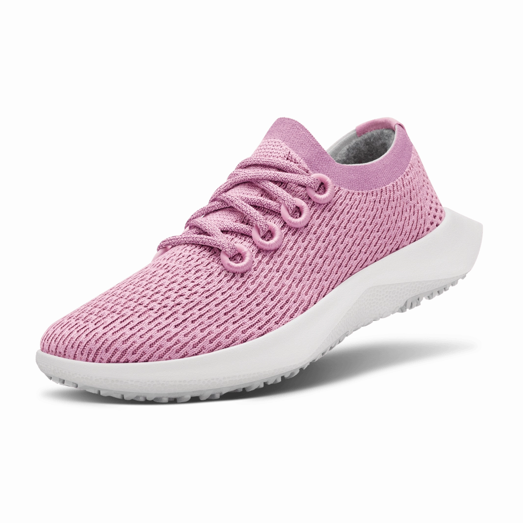 Allbirds Tree Dasher 2 - Buoyant Pink (Blizzard Sole) Allbirds casual shoe styles