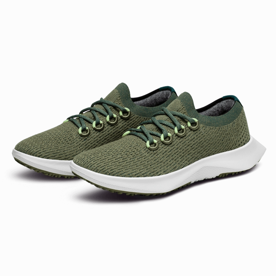 Allbirds Tree Dasher 2 - Calm Cargo (Blizzard Sole) sleek everyday shoe design