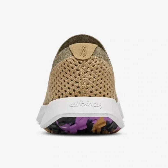 Allbirds Tree Dasher 2 - Hazy Beige/Lux Purple (White Sole) sleek everyday shoe design