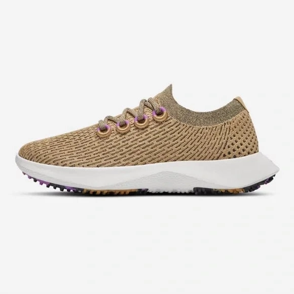 Allbirds Tree Dasher 2 - Hazy Beige/Lux Purple (White Sole) Allbirds casual shoe styles