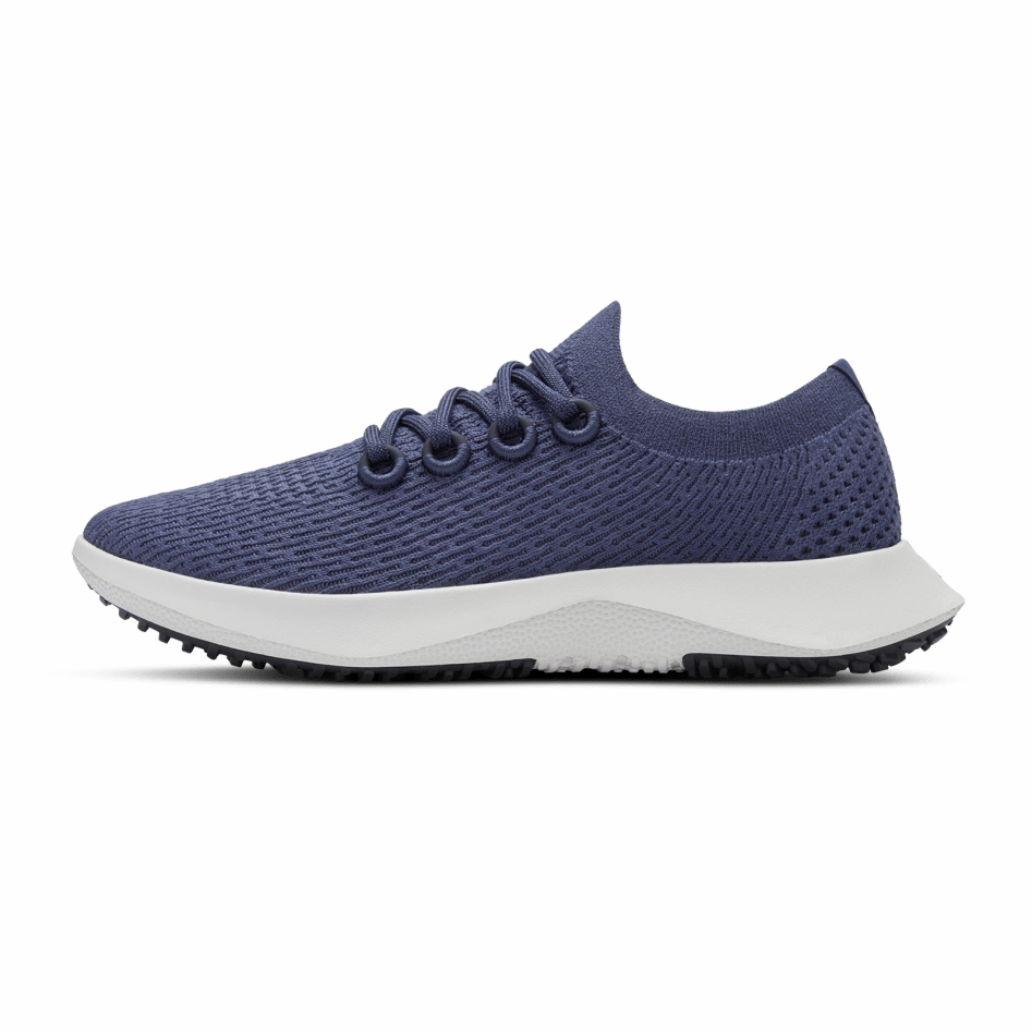 Allbirds Tree Dasher 2 - Hazy Indigo (Blizzard Sole) sleek everyday shoe design