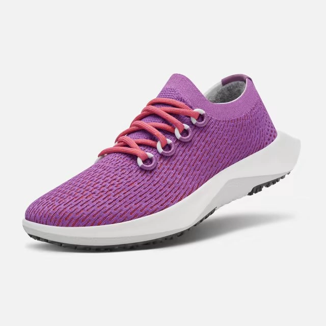 Allbirds Tree Dasher 2 - Lux Purple (Blizzard Sole) sleek everyday shoe design