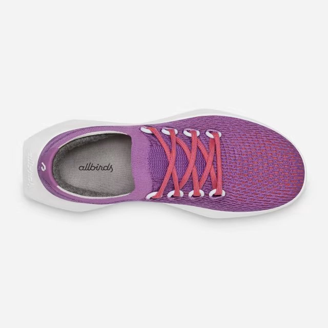 Allbirds Tree Dasher 2 - Lux Purple (Blizzard Sole) sleek everyday shoe design