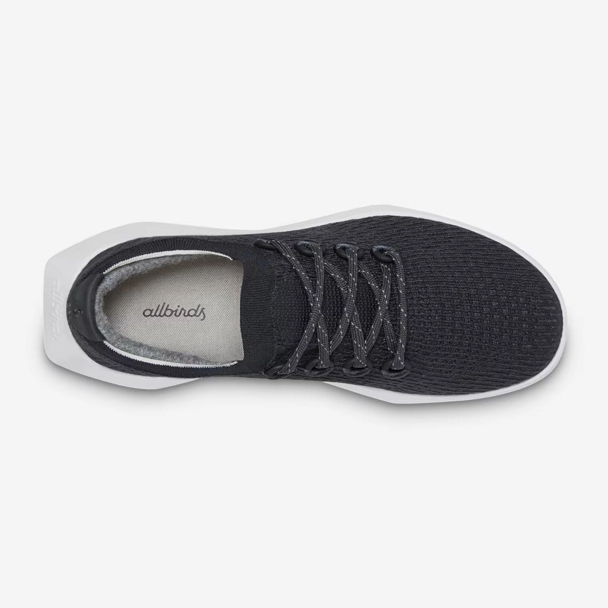 Allbirds Tree Dasher 2 -  Natural Black (Blizzard Sole) sleek everyday shoe design
