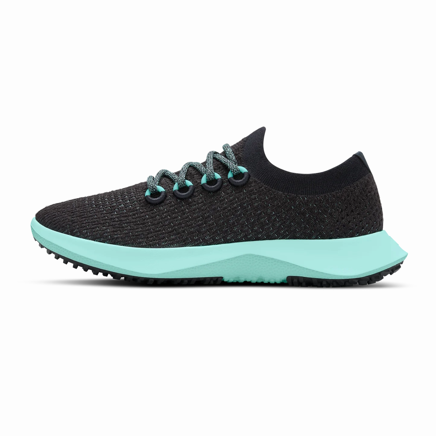 Allbirds Tree Dasher 2 -  Natural Black (Buoyant Mint Sole) Allbirds casual shoe styles