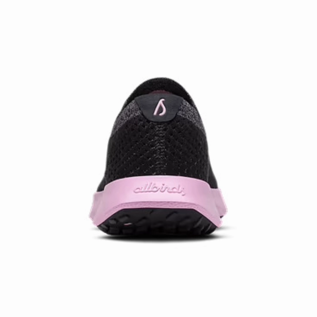 Allbirds Tree Dasher 2 - Natural Black (Buoyant Pink Sole) sleek everyday shoe design